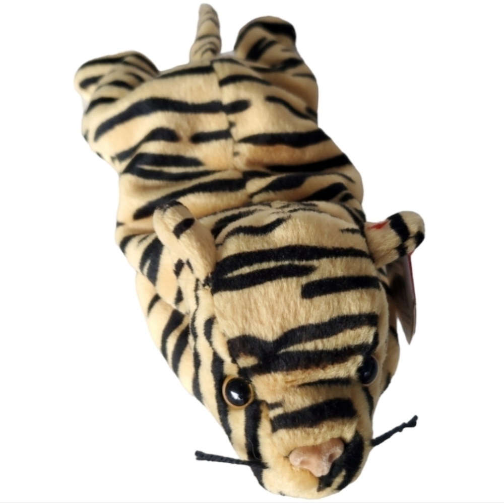 STRIPES NWT Ty Beanie Babies The TIGER (Light)
